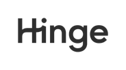 Logo de l'appli de rencontre Hinge
