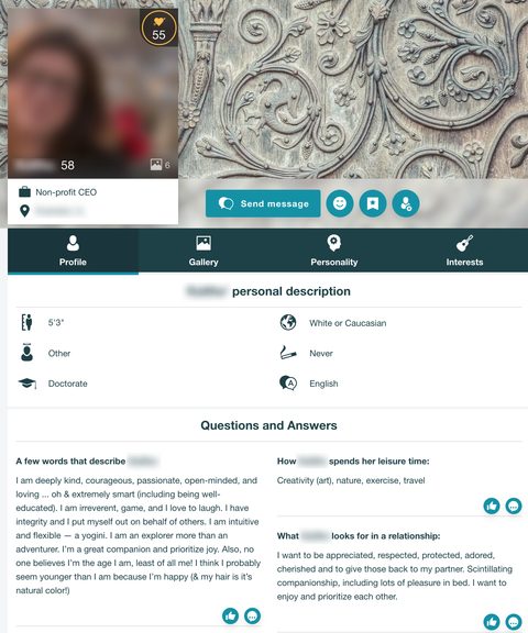 Silver Singles Profil