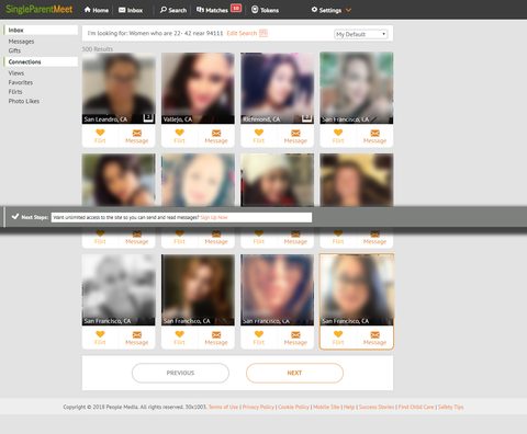 Recherche sur Single Parent Meet