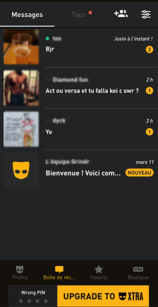 Grindr Prise de Contact